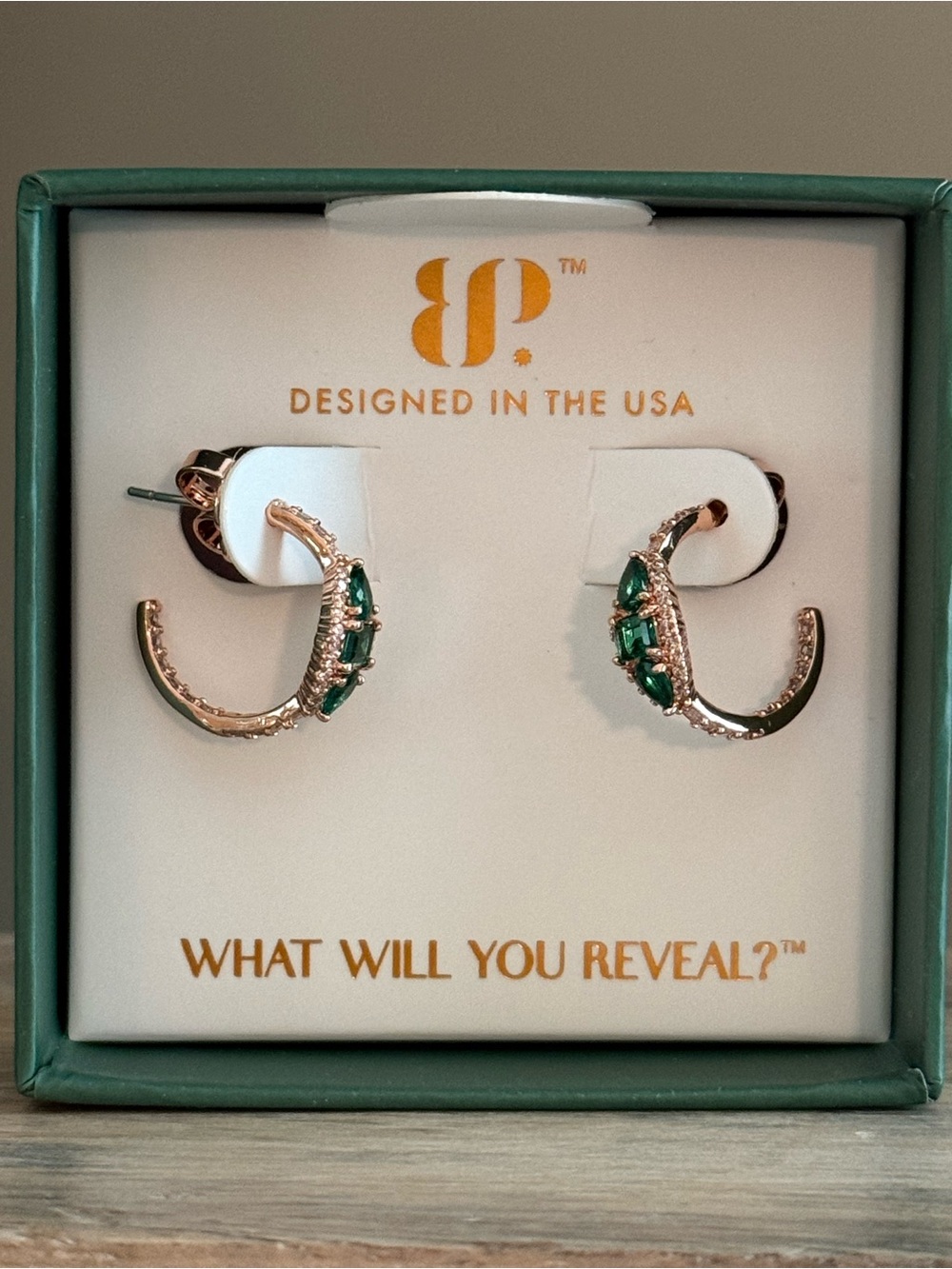 Bomb Party May Earrings “The Ravetta Hoops” Brand New!